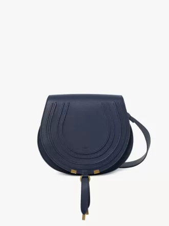 Borsa a sella Marcie in pelle granata Borsa a sella Marcie in pelle granata