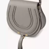 Borsa a sella Marcie in pelle granata Borsa a sella Marcie in pelle granata