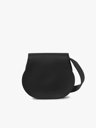 Borsa a sella Marcie in pelle granata