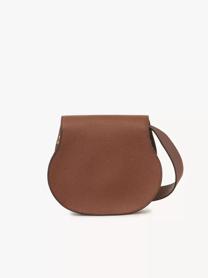Borsa a sella Marcie in pelle granata Borsa a sella Marcie in pelle granata