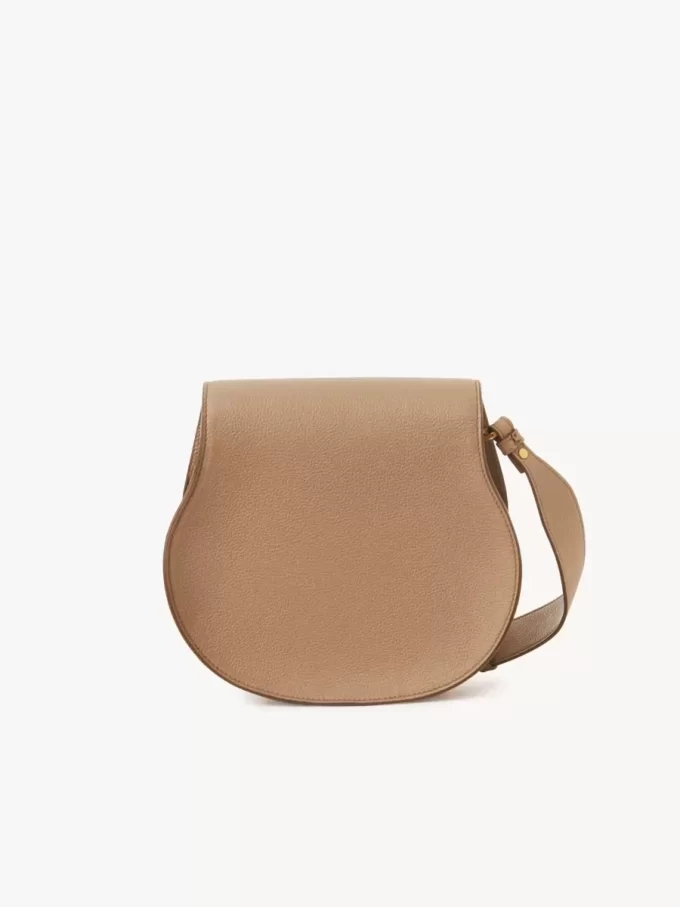 Borsa a sella Marcie in pelle granata Borsa a sella Marcie in pelle granata