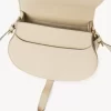 Borsa a sella Marcie in pelle granata Borsa a sella Marcie in pelle granata