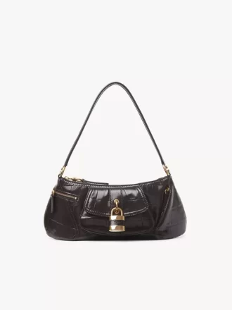 Borsa a tracolla 99 in pelle effetto coccodrillo