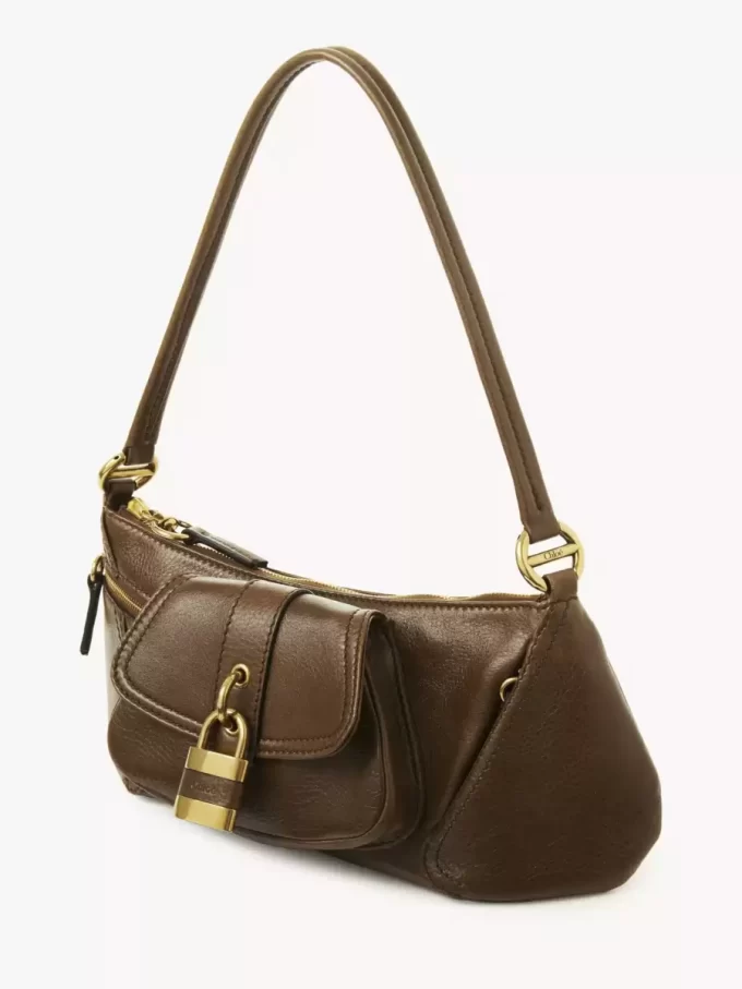 Borsa a tracolla 99 in pelle granata Borsa a tracolla 99 in pelle granata