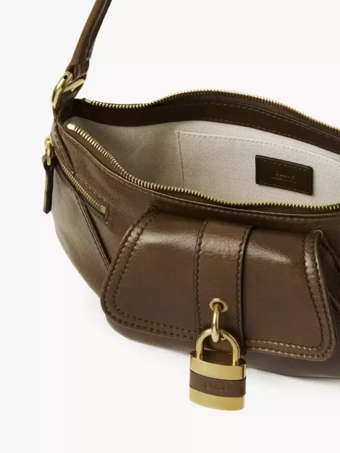 Borsa a tracolla 99 in pelle granata Borsa a tracolla 99 in pelle granata