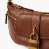 Borsa a tracolla 99 in pelle granata Borsa a tracolla 99 in pelle granata