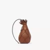 Borsa a tracolla ananas in pelle martellata Borsa a tracolla ananas in pelle martellata