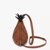 Borsa a tracolla ananas in pelle martellata Borsa a tracolla ananas in pelle martellata