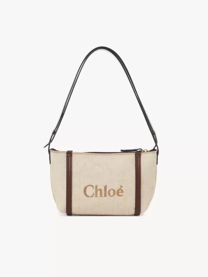 Borsa a tracolla Chloé Carry in rafia Borsa a tracolla Chloé Carry in rafia