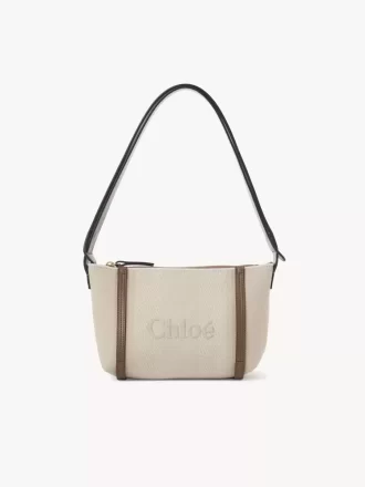Borsa a tracolla Chloé Carry in tela Borsa a tracolla Chloé Carry in tela