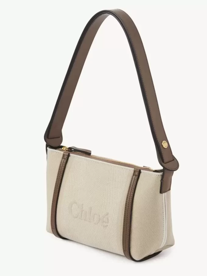 Borsa a tracolla Chloé Carry in tela Borsa a tracolla Chloé Carry in tela