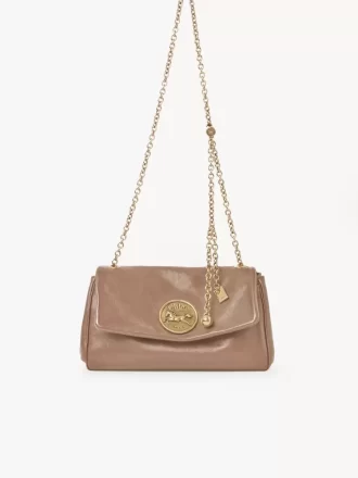 Borsa a tracolla Chloé Heritage in pelle martellata