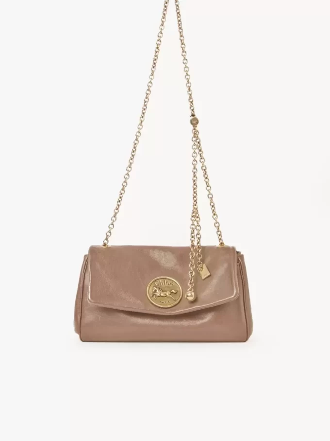 Borsa a tracolla Chloé Heritage in pelle martellata Borsa a tracolla Chloé Heritage in pelle martellata