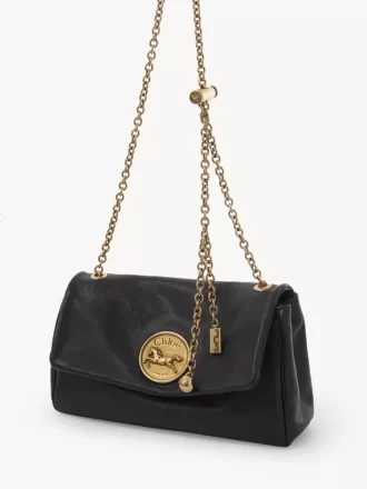 Borsa a tracolla Chloé Heritage in pelle martellata