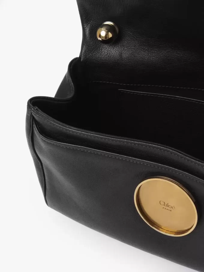 Borsa a tracolla Chloé Heritage in pelle martellata Borsa a tracolla Chloé Heritage in pelle martellata
