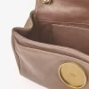 Borsa a tracolla Chloé Heritage in pelle martellata Borsa a tracolla Chloé Heritage in pelle martellata