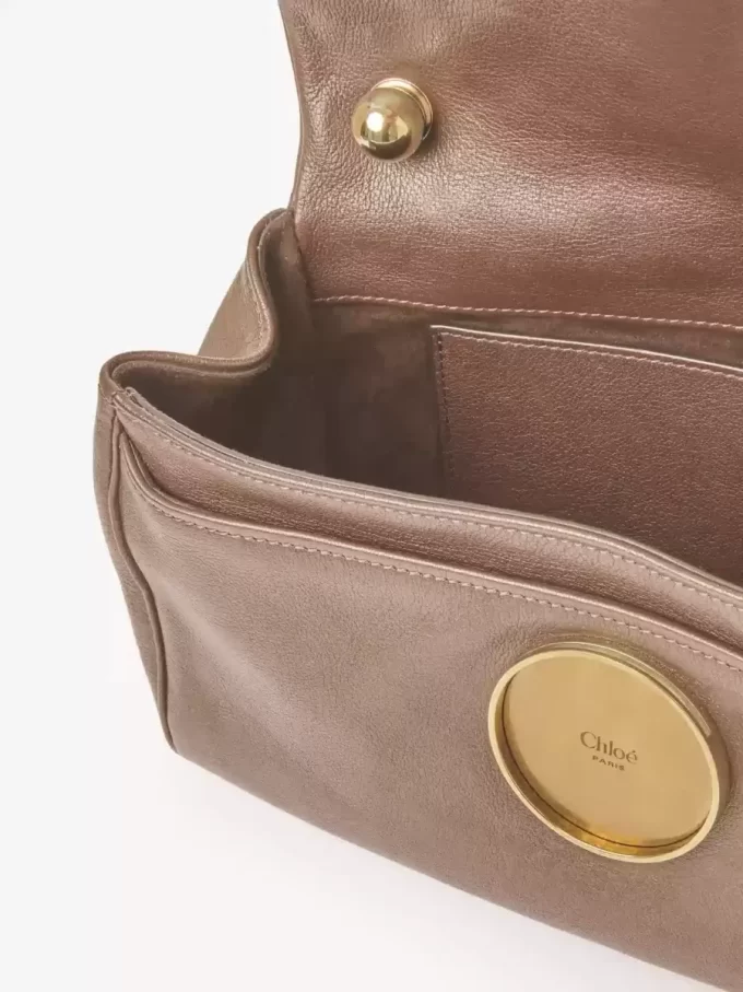 Borsa a tracolla Chloé Heritage in pelle martellata Borsa a tracolla Chloé Heritage in pelle martellata