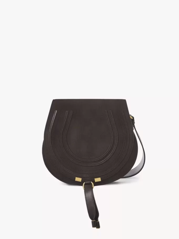 Borsa a tracolla Marcie in pelle scamosciata Borsa a tracolla Marcie in pelle scamosciata