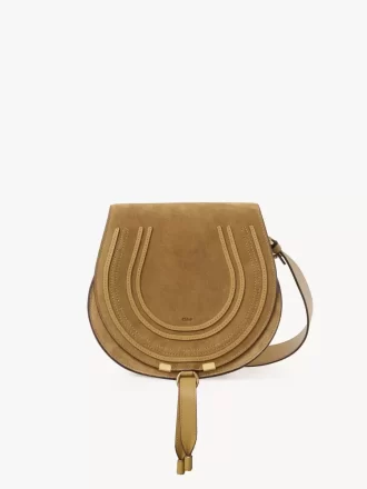 Borsa a tracolla Marcie in pelle scamosciata