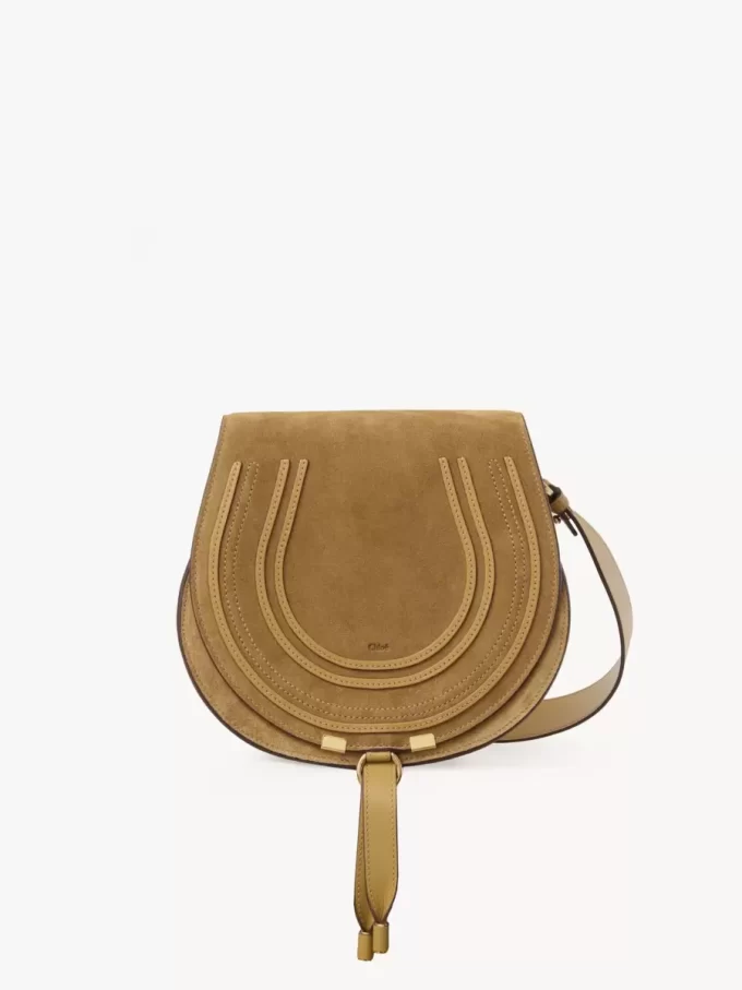 Borsa a tracolla Marcie in pelle scamosciata Borsa a tracolla Marcie in pelle scamosciata