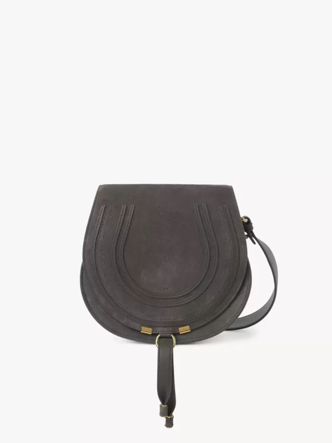 Borsa a tracolla Marcie in pelle scamosciata Borsa a tracolla Marcie in pelle scamosciata