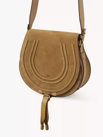 Borsa a tracolla Marcie in pelle scamosciata