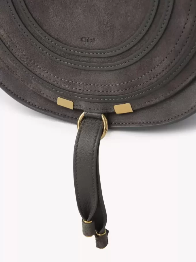 Borsa a tracolla Marcie in pelle scamosciata Borsa a tracolla Marcie in pelle scamosciata