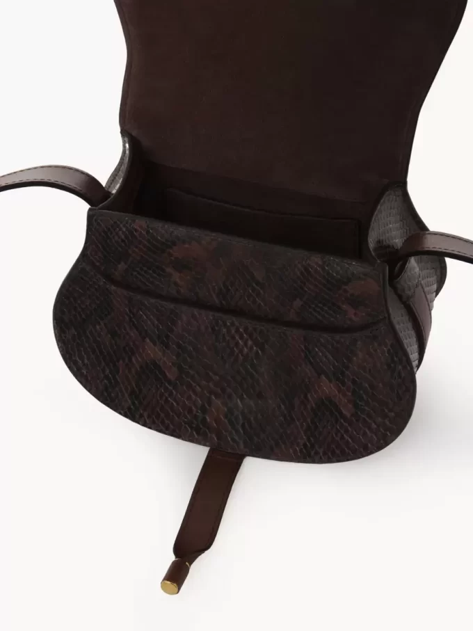Borsa a tracolla Marcie piccola in pelle effetto pitone Borsa a tracolla Marcie piccola in pelle effetto pitone