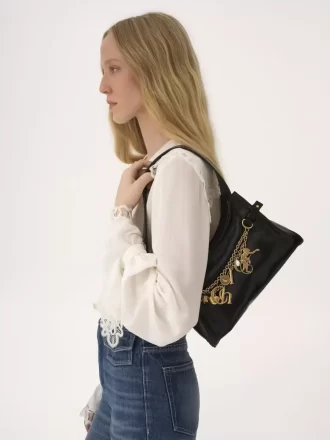 Borsa hobo Chloé Charms in pelle lucida