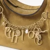 Borsa hobo Chloé Charms in pelle scamosciata Borsa hobo Chloé Charms in pelle scamosciata
