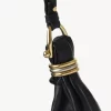 Borsa hobo grande Bracelet in pelle martellata con borchie Borsa hobo grande Bracelet in pelle martellata con borchie