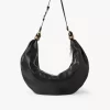 Borsa Hobo grande con bracciale in pelle martellata Borsa Hobo grande con bracciale in pelle martellata