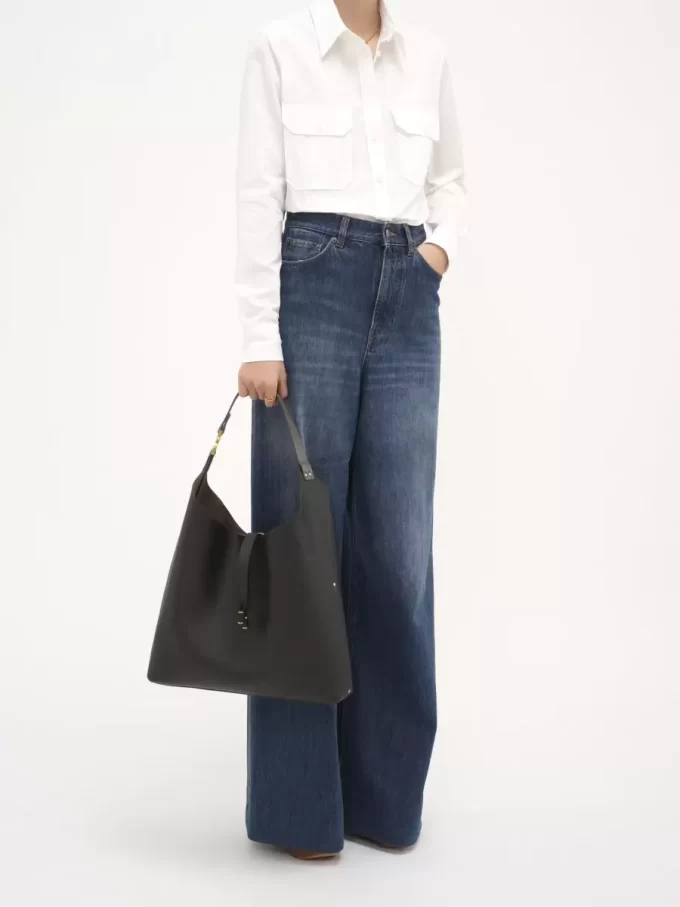 Borsa hobo Marcie in pelle martellata Borsa hobo Marcie in pelle martellata