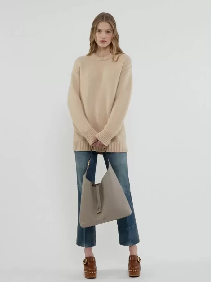 Borsa hobo Marcie in pelle martellata Borsa hobo Marcie in pelle martellata