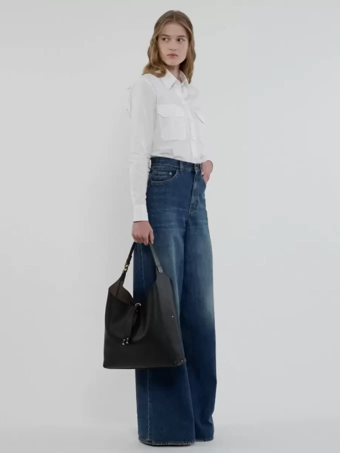 Borsa hobo Marcie in pelle martellata Borsa hobo Marcie in pelle martellata