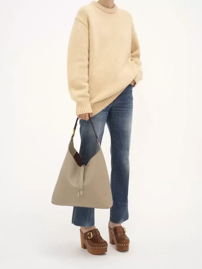 Borsa hobo Marcie in pelle martellata Borsa hobo Marcie in pelle martellata