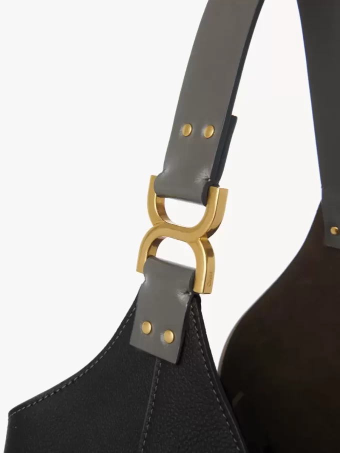 Borsa hobo Marcie in pelle martellata Borsa hobo Marcie in pelle martellata