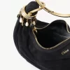 Borsa Hobo Mini Beaded Bracelet in pelle scamosciata Borsa Hobo Mini Beaded Bracelet in pelle scamosciata