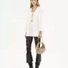 Borsa Hobo piccola con bracciale in pelle martellata Borsa Hobo piccola con bracciale in pelle martellata