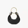 Borsa Hobo piccola con bracciale in pelle martellata Borsa Hobo piccola con bracciale in pelle martellata