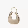 Borsa Hobo piccola con bracciale in pelle martellata Borsa Hobo piccola con bracciale in pelle martellata