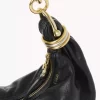 Borsa hobo piccola con bracciale in pelle martellata Borsa hobo piccola con bracciale in pelle martellata