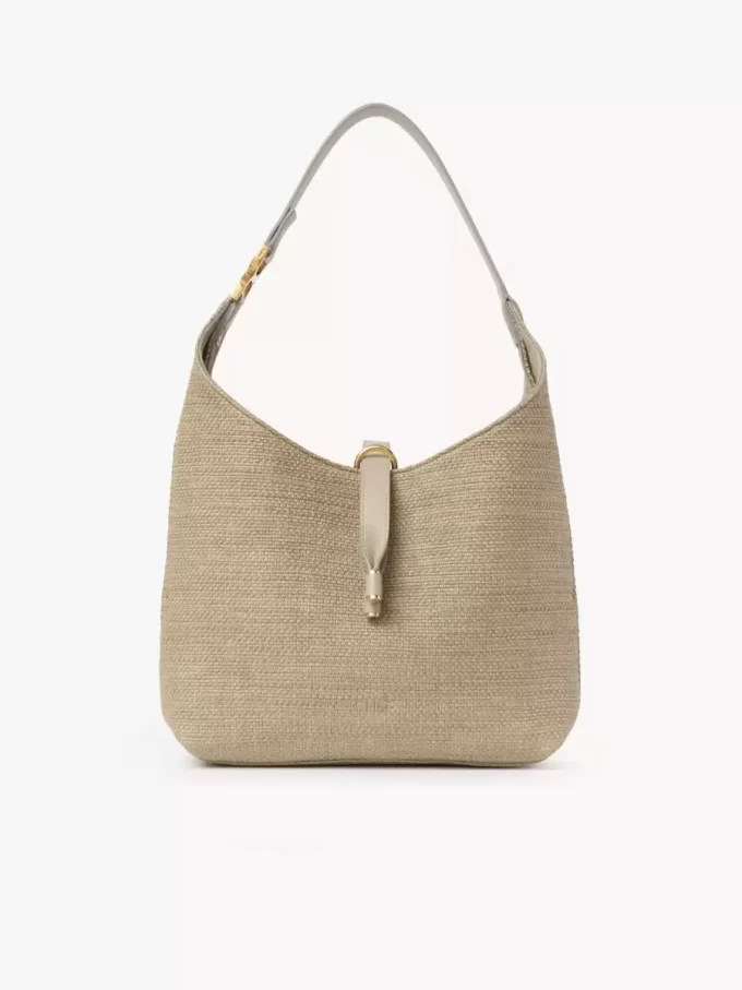 Borsa hobo piccola Marcie in fibre effetto rafia Borsa hobo piccola Marcie in fibre effetto rafia