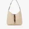Borsa hobo piccola Marcie in fibre effetto rafia Borsa hobo piccola Marcie in fibre effetto rafia