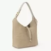 Borsa hobo piccola Marcie in fibre effetto rafia Borsa hobo piccola Marcie in fibre effetto rafia