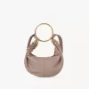 Borsa Hobo Small Snake Bracelet in pelle martellata Borsa Hobo Small Snake Bracelet in pelle martellata