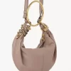 Borsa Hobo Small Snake Bracelet in pelle martellata Borsa Hobo Small Snake Bracelet in pelle martellata