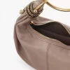 Borsa Hobo Small Snake Bracelet in pelle martellata Borsa Hobo Small Snake Bracelet in pelle martellata