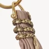Borsa Hobo Small Snake Bracelet in pelle martellata Borsa Hobo Small Snake Bracelet in pelle martellata