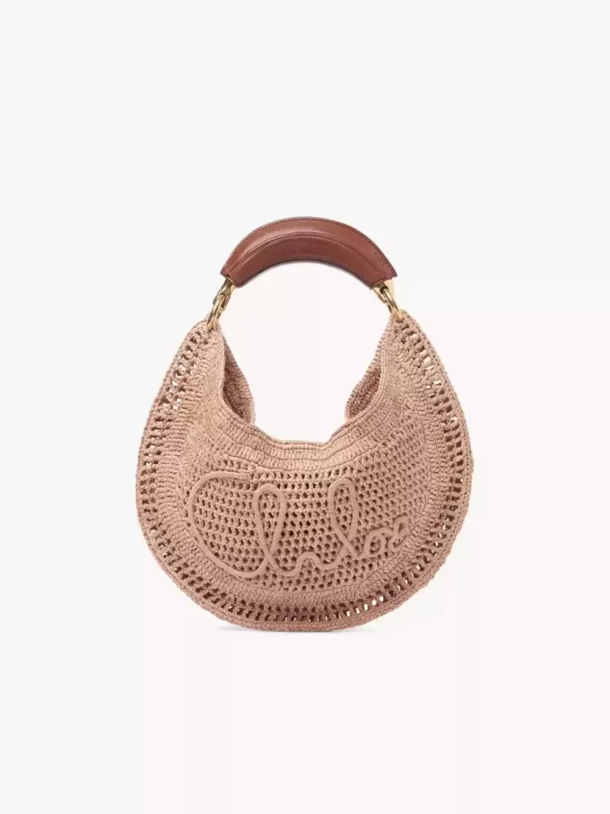 Borsa hobo Summer Banana in rafia Borsa hobo Summer Banana in rafia